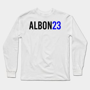 Alexander Albon 23 Design Long Sleeve T-Shirt